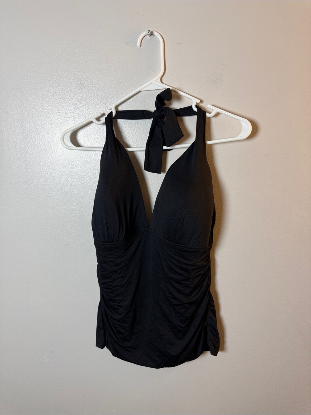 Ralph Lauren Black Halter Swim Top - Women Size 14